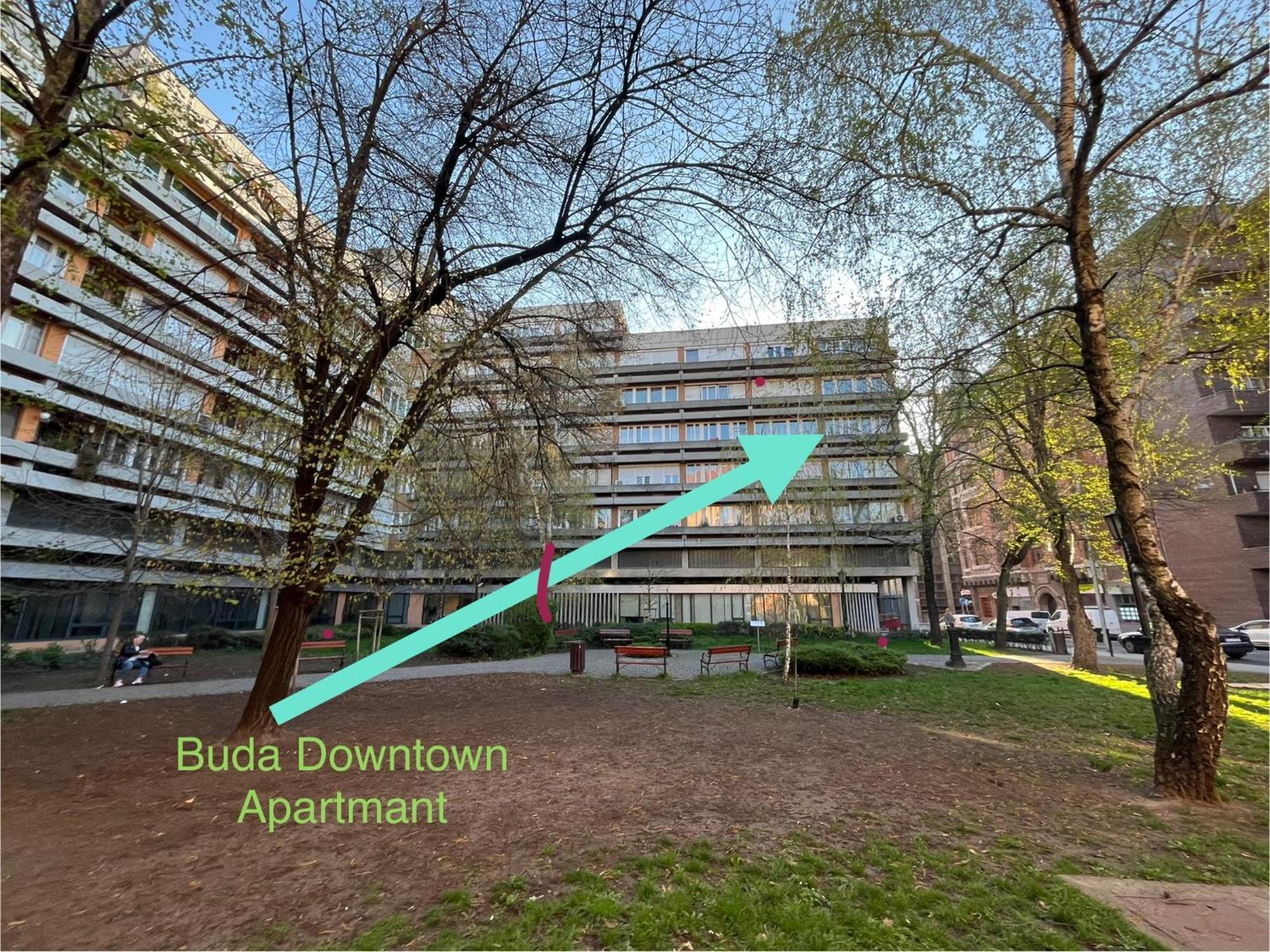 Buda Downtown Apartment Budapest Exteriör bild