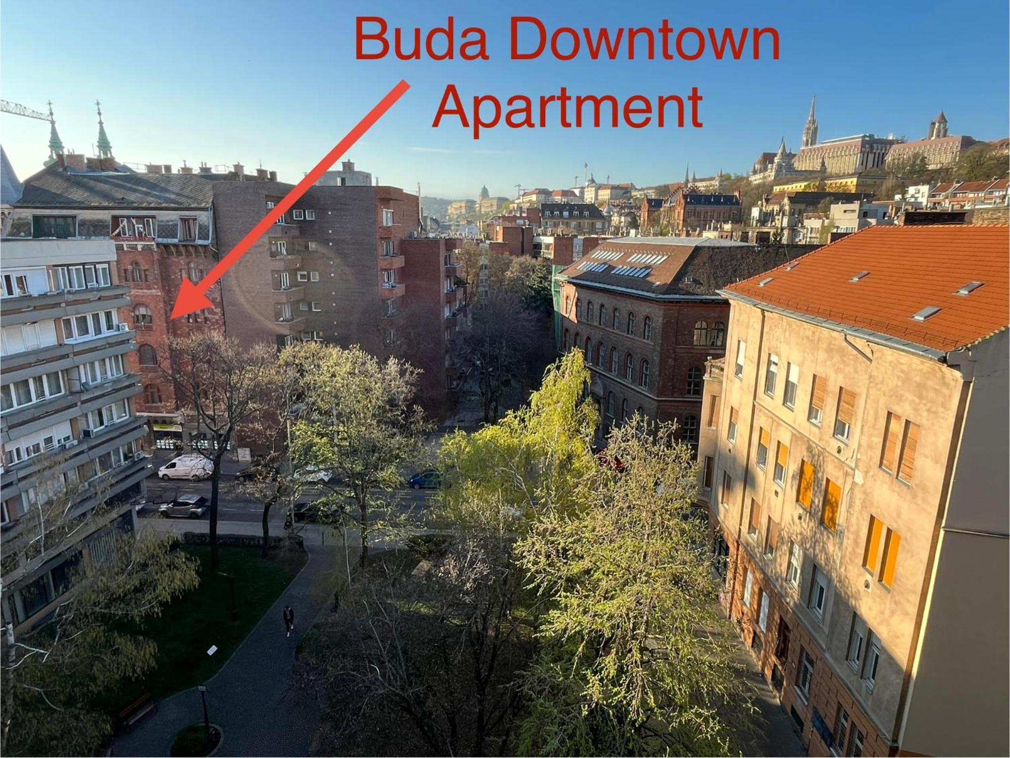 Buda Downtown Apartment Budapest Exteriör bild